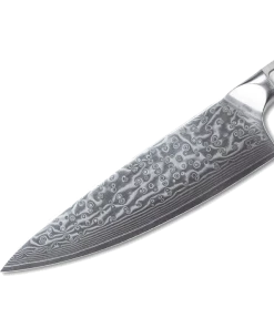 Premium Knife Supply Monthly Sales * VG10 Raindrop Pattern - Chef Knife Blank - 13.5" AOL - VG10 Damascus