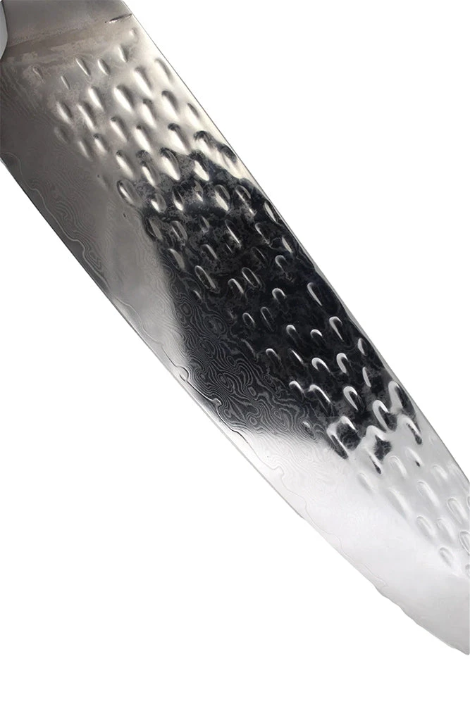 Premium Knife Supply * VG10 Hammered Pattern - Chef Knife Blank - 13" OAL -VG10 Damascus Monthly Sales 3 Premium Knife Supply * VG10 Hammered Pattern - Chef Knife Blank - 13" OAL -VG10 Damascus Monthly Sales