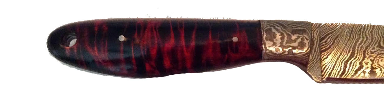 Premium Knife Supply Knife Scales - Wood - Curly Maple - Pair - Great For Double Dyeing 4 Premium Knife Supply Knife Scales - Wood - Curly Maple - Pair - Great For Double Dyeing