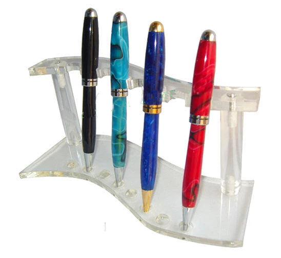Barracuda Bag, Boxes And Displays Acrylic Pen Display - Holds 8 Pens 1 Barracuda Bag, Boxes And Displays Acrylic Pen Display - Holds 8 Pens