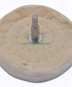 Xiamen Rizheng Industry Co. Ltd T Polishing Mop Wheel - 100mm (3.937") Shank 0.236"