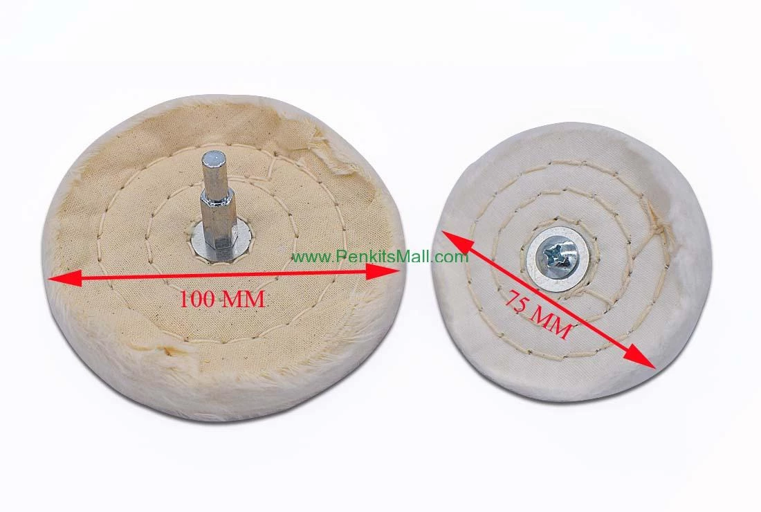 Xiamen Rizheng Industry Co. Ltd T Polishing Mop Wheel - 100mm (3.937") Shank 0.236" 2 Xiamen Rizheng Industry Co. Ltd T Polishing Mop Wheel - 100mm (3.937") Shank 0.236"