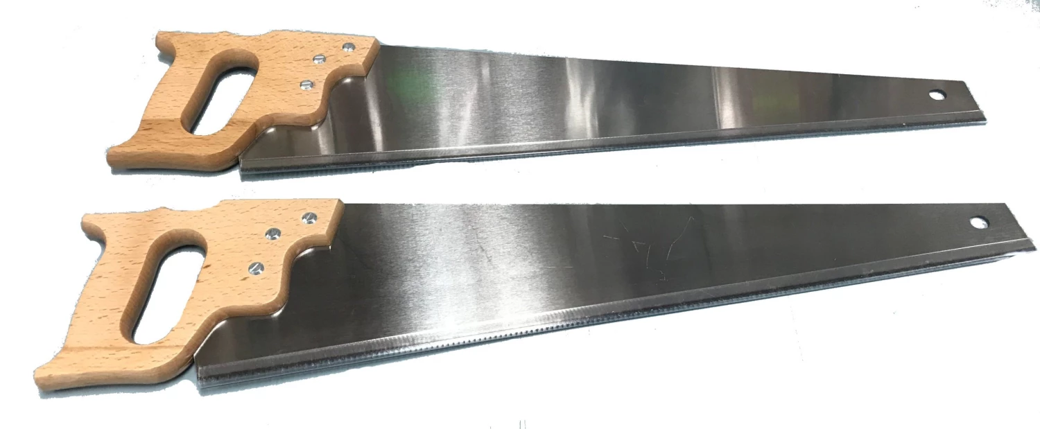 Buyout German Hand Saw - Cross Cut Or Rip Saw - 7 Tpi - 24" Long - Baier Brand. 2 Buyout German Hand Saw - Cross Cut Or Rip Saw - 7 Tpi - 24" Long - Baier Brand.