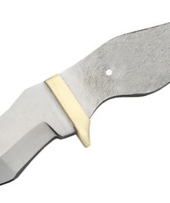Szco Knife Kits Economy - Panhandle Skinner Blade W/ Brass Bolster 6.13" Overall