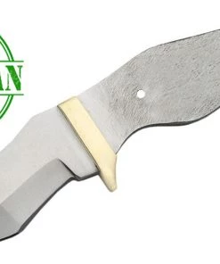 Szco Knife Kits Economy - Panhandle Skinner Blade W/ Brass Bolster 6.13" Overall