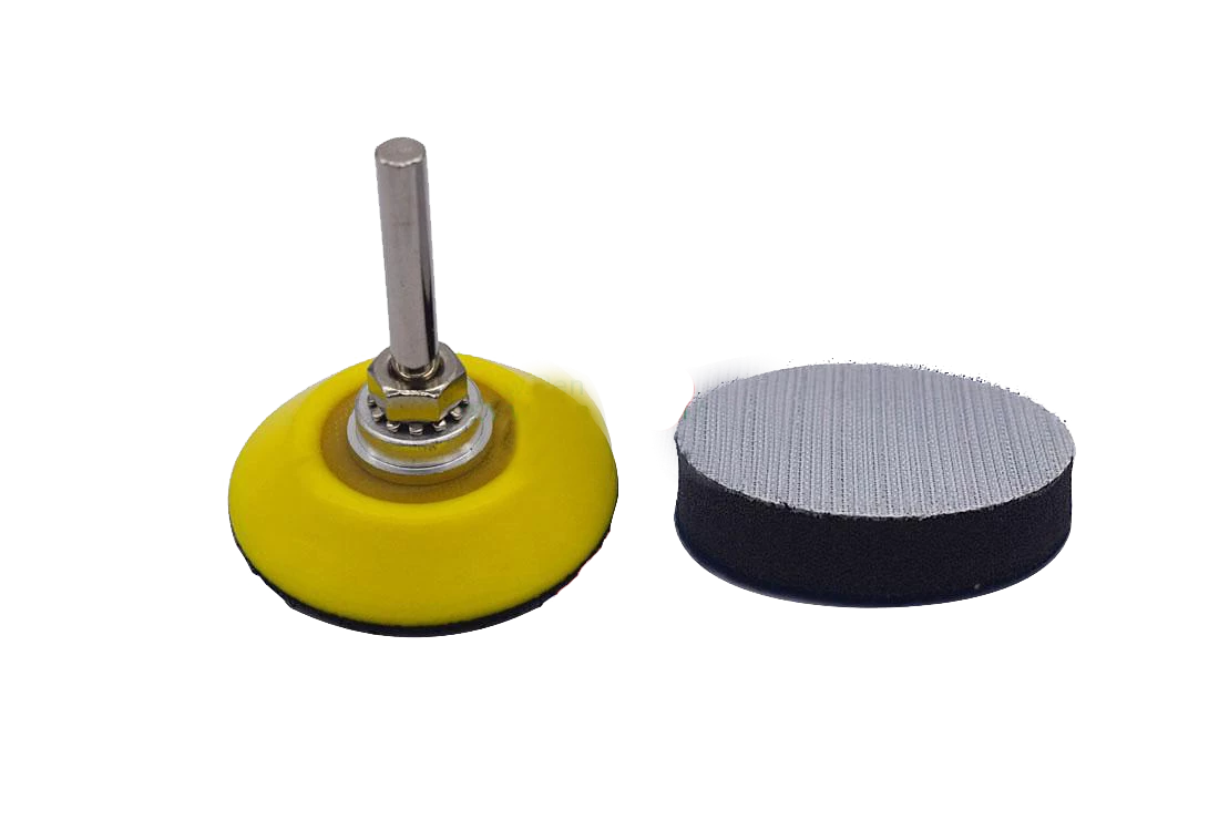 Xiamen Rizheng Industry Co. Ltd 2" Hook & Loop Sanding Disc Holder With Interface Pad ( Mandrel ) 2 Xiamen Rizheng Industry Co. Ltd 2" Hook & Loop Sanding Disc Holder With Interface Pad ( Mandrel )
