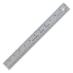 WoodWorld Of Texas 12" Stainless Steel Ruler Measurement Tools 1 WoodWorld Of Texas 12" Stainless Steel Ruler Measurement Tools