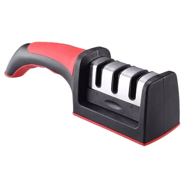 Huangshi Fusun Trade Ceramic & Tungsten Carbide Benchtop Knife Sharpener - 3 Position 1 Huangshi Fusun Trade Ceramic & Tungsten Carbide Benchtop Knife Sharpener - 3 Position