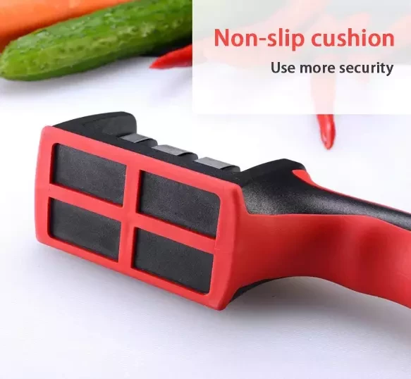 Huangshi Fusun Trade Ceramic & Tungsten Carbide Benchtop Knife Sharpener - 3 Position 3 Huangshi Fusun Trade Ceramic & Tungsten Carbide Benchtop Knife Sharpener - 3 Position