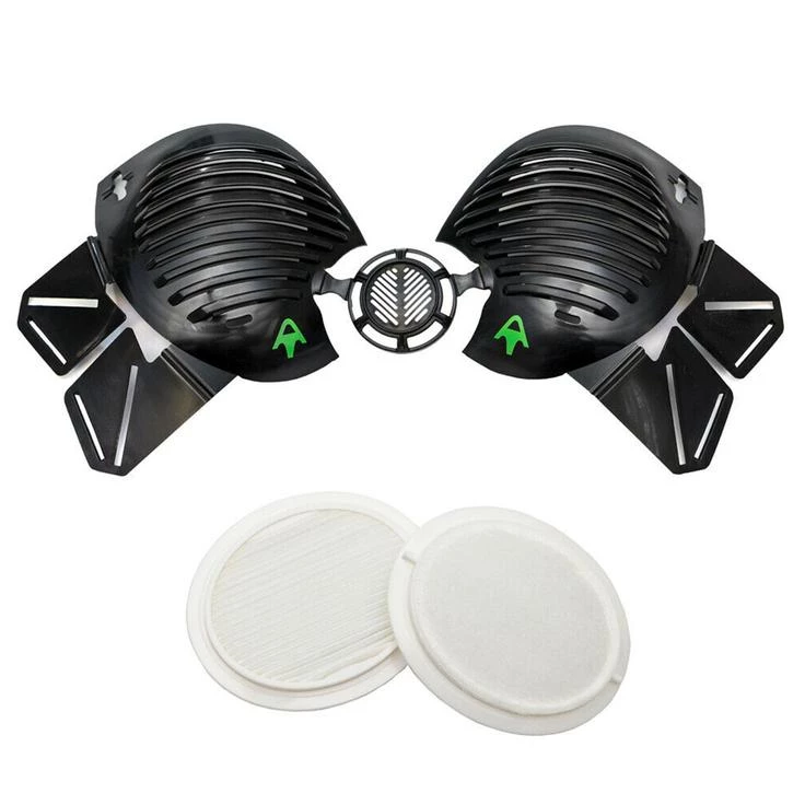 Rikon Stealth P3 Half Mask C/w Twin Hepac Filters - Respirator - Medium / Large 5 Rikon Stealth P3 Half Mask C/w Twin Hepac Filters - Respirator - Medium / Large