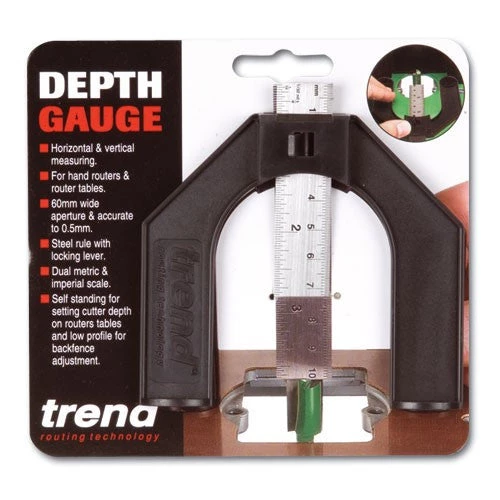 Trend Routing Trend Router Depth Gauge - Metric/imperial U*GAUGE/1 Measurement Tools 4 Trend Routing Trend Router Depth Gauge - Metric/imperial U*GAUGE/1 Measurement Tools