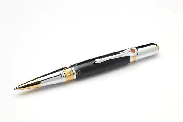 PSI Woodworking Art Deco Pen Kit - Ball Point Pen Kits By Name 3 PSI Woodworking Art Deco Pen Kit - Ball Point Pen Kits By Name