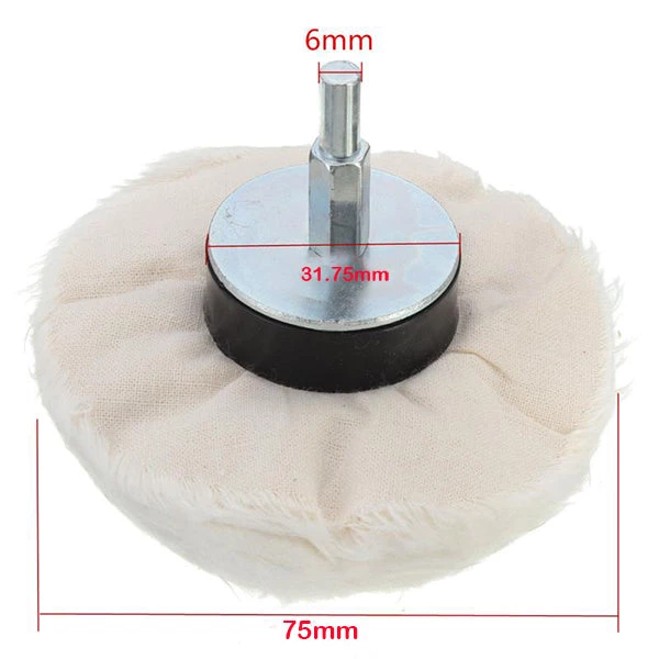 Xiamen Rizheng Industry Co. Ltd 75 Mm / 3in Approx. Dome Polishing Mop Buffing 2 Xiamen Rizheng Industry Co. Ltd 75 Mm / 3in Approx. Dome Polishing Mop Buffing