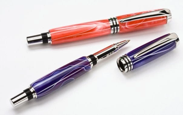 PSI Woodworking Tycoon Rollerball & Fountain Pens Pen Kits By Name 3 PSI Woodworking Tycoon Rollerball & Fountain Pens Pen Kits By Name
