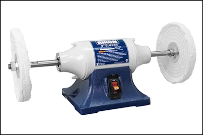 Rikon 8" Slow Speed (1750 Rpm) Buffer - Long Shaft - 1/2 Hp # 81-608 1 Rikon 8" Slow Speed (1750 Rpm) Buffer - Long Shaft - 1/2 Hp # 81-608