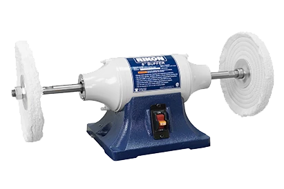 Rikon 8" Slow Speed (1750 Rpm) Buffer - Long Shaft - 1/2 Hp # 81-608 3 Rikon 8" Slow Speed (1750 Rpm) Buffer - Long Shaft - 1/2 Hp # 81-608