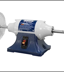 Rikon 8" Slow Speed (1750 Rpm) Buffer - Long Shaft - 1/2 Hp # 81-608