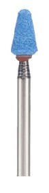 Foredom CeramCut Blue Abrasive Stone 1/8" Shank - A-CK844 - Taper - 120 Fine Med Rotary Tool Accessories