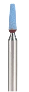 Foredom CeramCut Blue Abrasive Stone 1/8" Shank - A-CK897 - Flat Taper - 120 Fine Med Rotary Tool Accessories