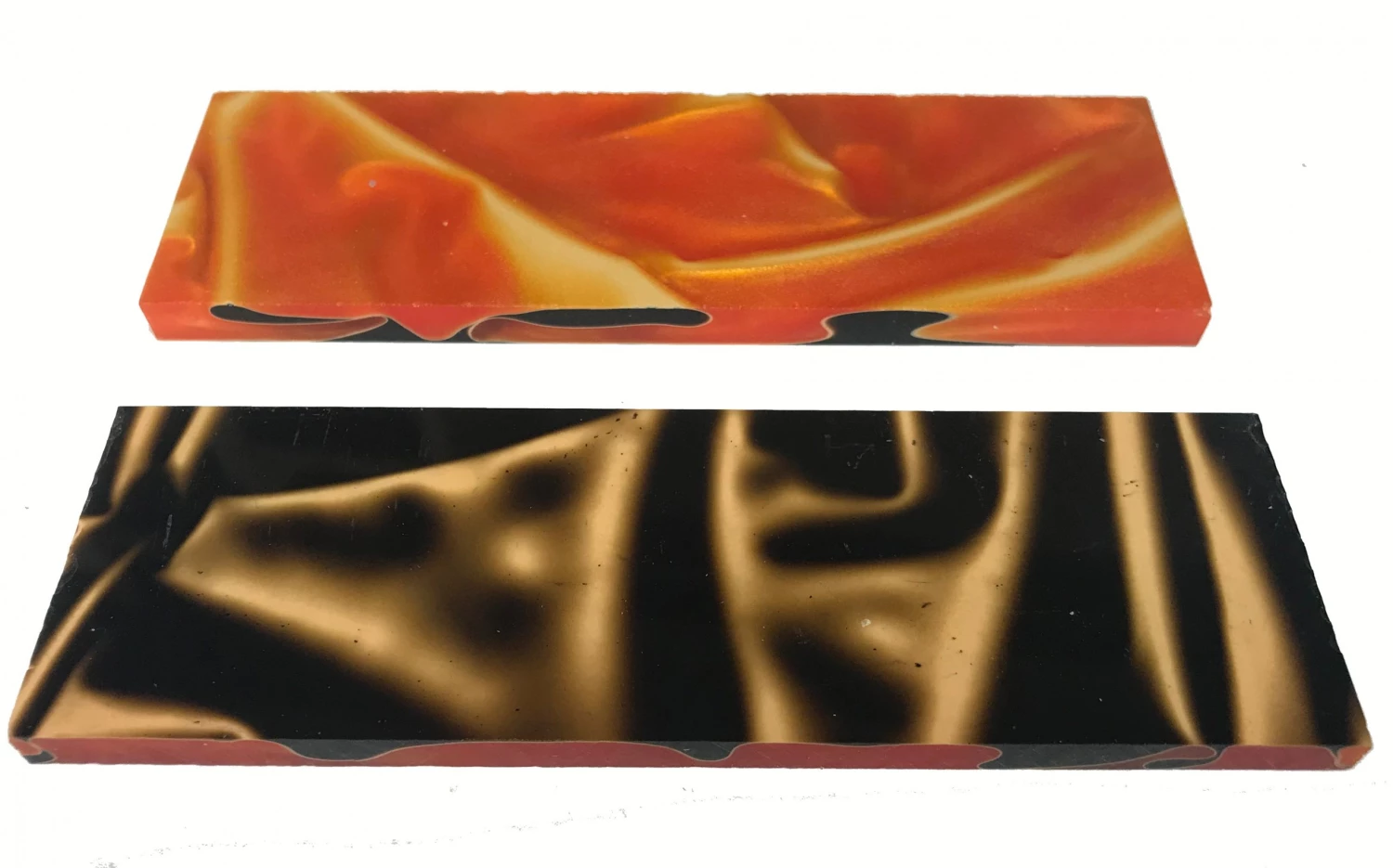 Bear Tooth Woods Knife Scales - All Hallows Eve 5" X 1.5" X .236 3 Bear Tooth Woods Knife Scales - All Hallows Eve 5" X 1.5" X .236