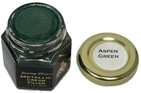 Wood World Of Texas LLC Jimmy Clewes Metallic Cream Filler - Aspen Green 1 Wood World Of Texas LLC Jimmy Clewes Metallic Cream Filler - Aspen Green
