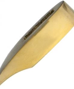 Blue Ridge Knife Supply Brass Single Finger Guard - 1.25"" OAL 15/32" W - SLOT IS 1/2" L X 1/" W - BL006G Knife Making Parts : Finger Guards And Butt Caps