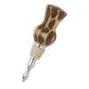 PSI Woodworking Vintage Bottle Stopper In Chrome W/ Tan Silicone Stopper