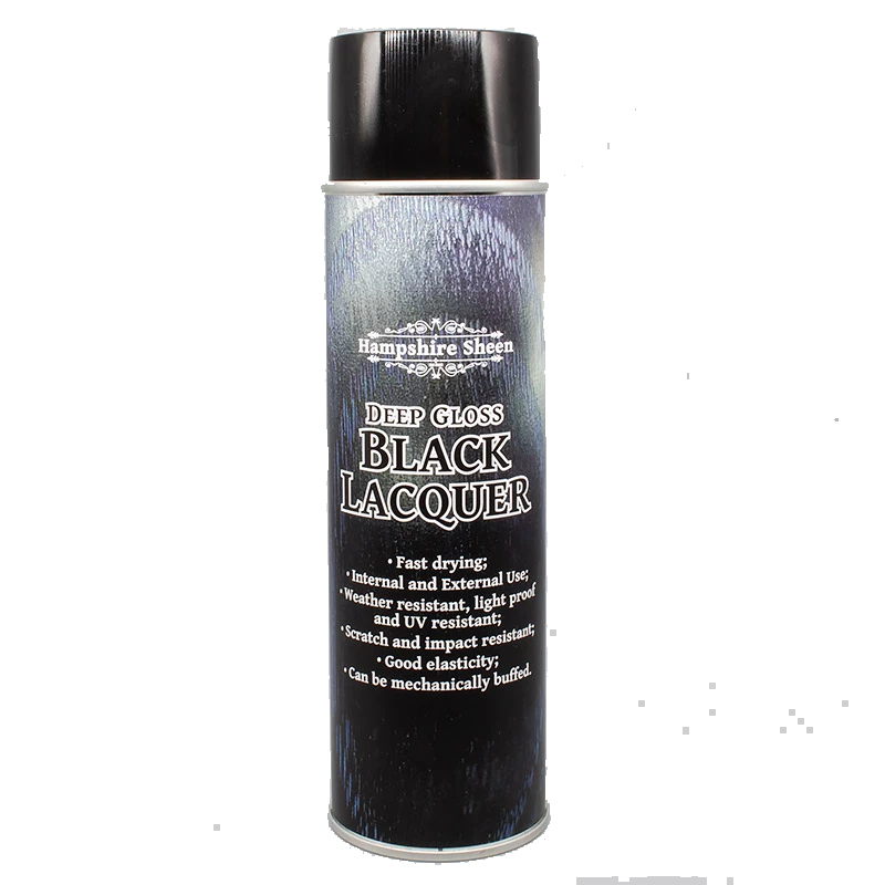 Hampshire Sheen - Black Lacquer 500 Ml Aerosol Woodturners Finishes And Adhesives 1 Hampshire Sheen - Black Lacquer 500 Ml Aerosol Woodturners Finishes And Adhesives