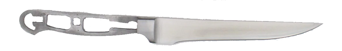 Premium Knife Supply Knife Kits ** Bolster - Boning Knife Blank With Bolster & Skeletonized Handle - 10.5" OAL - Satin 2 Premium Knife Supply Knife Kits ** Bolster - Boning Knife Blank With Bolster & Skeletonized Handle - 10.5" OAL - Satin