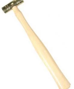 WoodWorld Of Texas Hammers, Mallets, Pry Bars & Punches Brass Head Hammer - Grace - 08 Oz