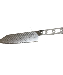 Premium Knife Supply * VG10 Feather Pattern - Bunka Knife Blank - 12" OAL 7" Cut Monthly Sales