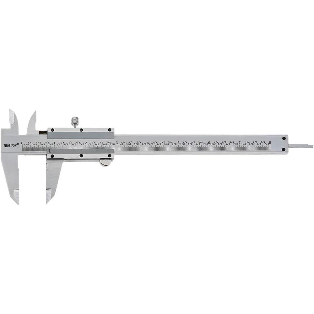 Woodstock International, Inc. Caliper - Inside/Outside - Fractional - 6" 1 Woodstock International, Inc. Caliper - Inside/Outside - Fractional - 6"