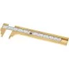 Woodstock International, Inc. Caliper - Inside/Outside - Fractional - Brass - 4"