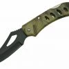 Premium Knife Supply Knives Completed 4" CAMO EAGLE EYE BLACK BLADE FOLDER