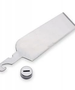 Xiamen Rizheng Industry Co. Ltd Kitchen Essentials Stainless Steel Cheese Knife Kit - Square Ended - Medium