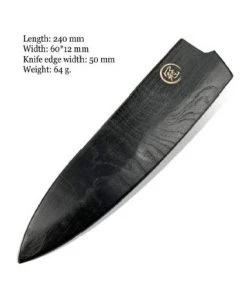 Premium Knife Supply *Knife Edge Guards - Bamboo With Magnets - Chef Blade