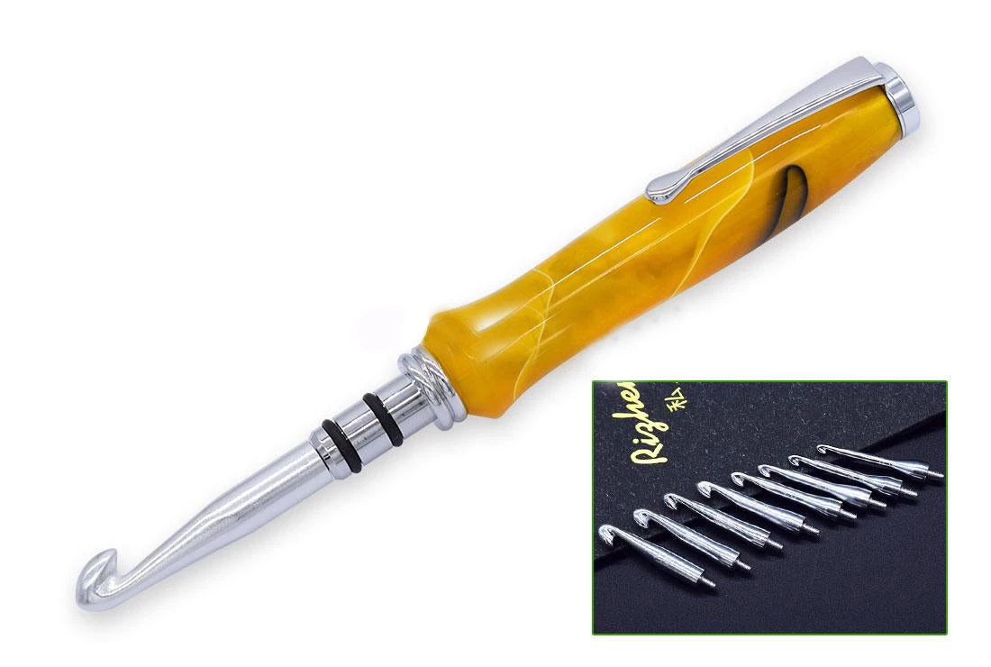 Xiamen Rizheng Industry Co. Ltd Crochet Hook Set - 8 Pc - Chrome 1 Xiamen Rizheng Industry Co. Ltd Crochet Hook Set - 8 Pc - Chrome