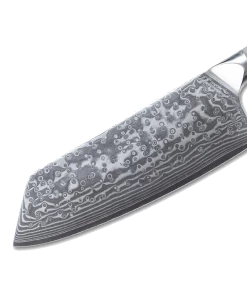 Wood World Of Texas LLC * VG10 Raindrop Pattern - Cleaver / Veggie Blank - VG10 Damascus 5 Wood World Of Texas LLC * VG10 Raindrop Pattern - Cleaver / Veggie Blank - VG10 Damascus