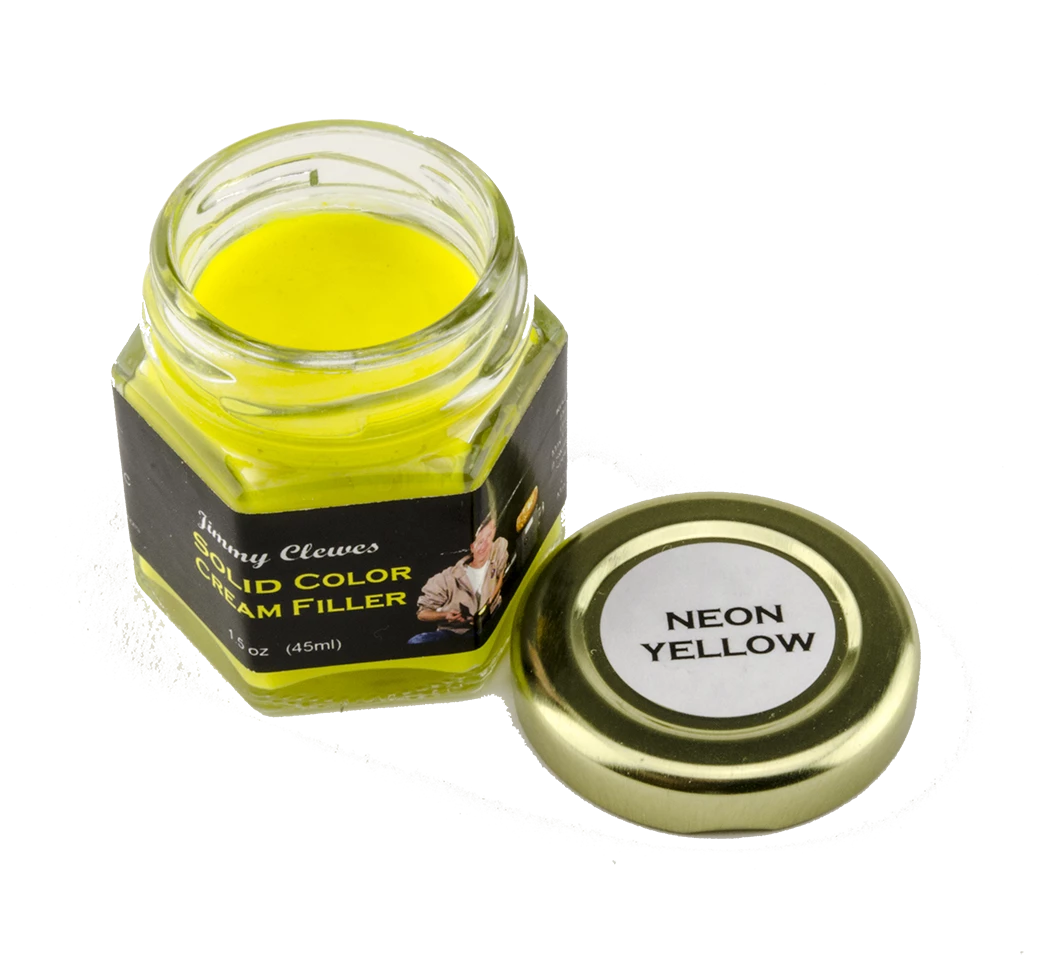 Wood World Of Texas LLC Jimmy Clewes Solid Color Cream Filler - Neon Yellow Monthly Sales 1 Wood World Of Texas LLC Jimmy Clewes Solid Color Cream Filler - Neon Yellow Monthly Sales