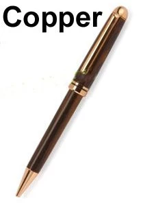 PSI Woodworking Pen Kits By Name Round Top European Twist Pen 11 PSI Woodworking Pen Kits By Name Round Top European Twist Pen