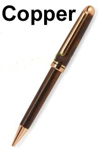 PSI Woodworking Pen Kits By Name Round Top European Twist Pen 6 PSI Woodworking Pen Kits By Name Round Top European Twist Pen