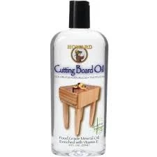 Cutting Board Oil - Howards - 12 Oz - Food Safe 3 Cutting Board Oil - Howards - 12 Oz - Food Safe