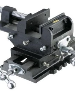 Woodstock International Knife Making Tools & Sanding 4" Cross Sliding Vise W/ Slide Bar