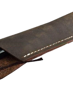 Xiamen Rizheng Industry Co. Ltd Bag, Boxes And Displays Texas Style Pen Sleeve - Handmade Leather Design - Dark Coffee