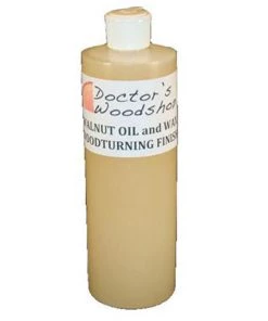 Doctor's Workshop WALNUT OIL And WAX WOODTURNING FINISH 16 Oz. Woodturners Finishes And Adhesives