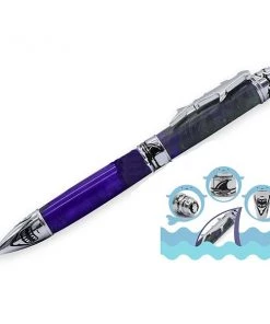 Xiamen Rizheng Industry Co. Ltd Deep Sea Fishing - Ball Point Pen Kit - Chrome & Black