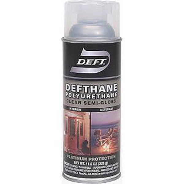Lancaster Lacquer, Poly & Urethane Blends Defthane Polyurethane Aerosol - Semi Gloss 1 Lancaster Lacquer, Poly & Urethane Blends Defthane Polyurethane Aerosol - Semi Gloss