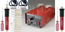 Mastercraver Burnmaster Eagle Set 2-PENS, 10-TIPS & BAG SET Pyrography / Woodburning 1 Mastercraver Burnmaster Eagle Set 2-PENS, 10-TIPS & BAG SET Pyrography / Woodburning