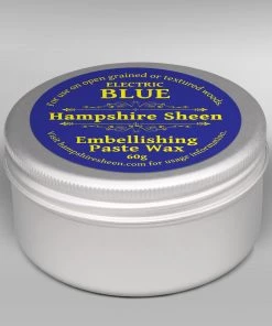 Other Embellishment Products Hampshire Sheen - Embellishing Wax - Electric Blue - 60 Grams / 2.11 Ounces