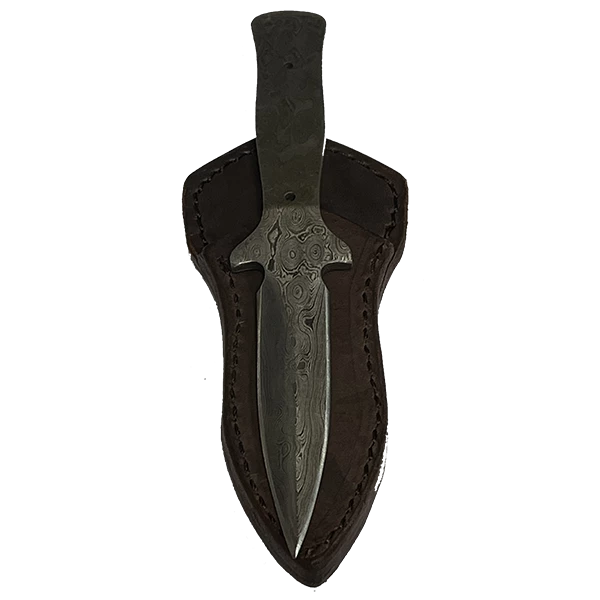 Szco Economy - Ft Worth Boot Knife 8.63" Overall - Damascus Knife Kits 2 Szco Economy - Ft Worth Boot Knife 8.63" Overall - Damascus Knife Kits